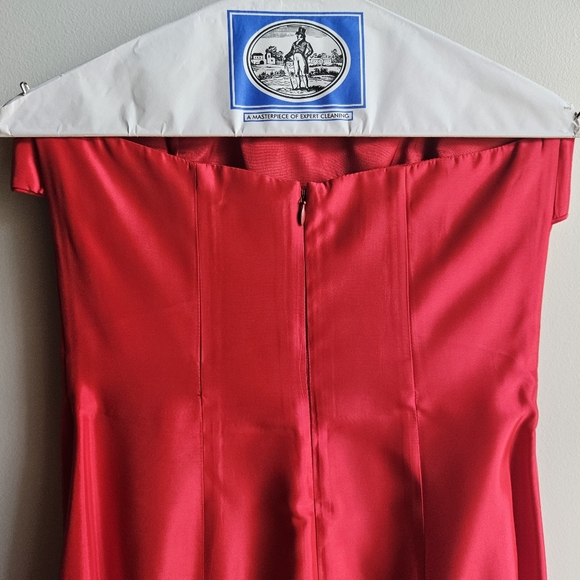 Vintage Jessica McClintock for Gunnel Sax Strapless Gown - Picture 8 of 12